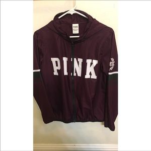 PINK windbreaker jacket